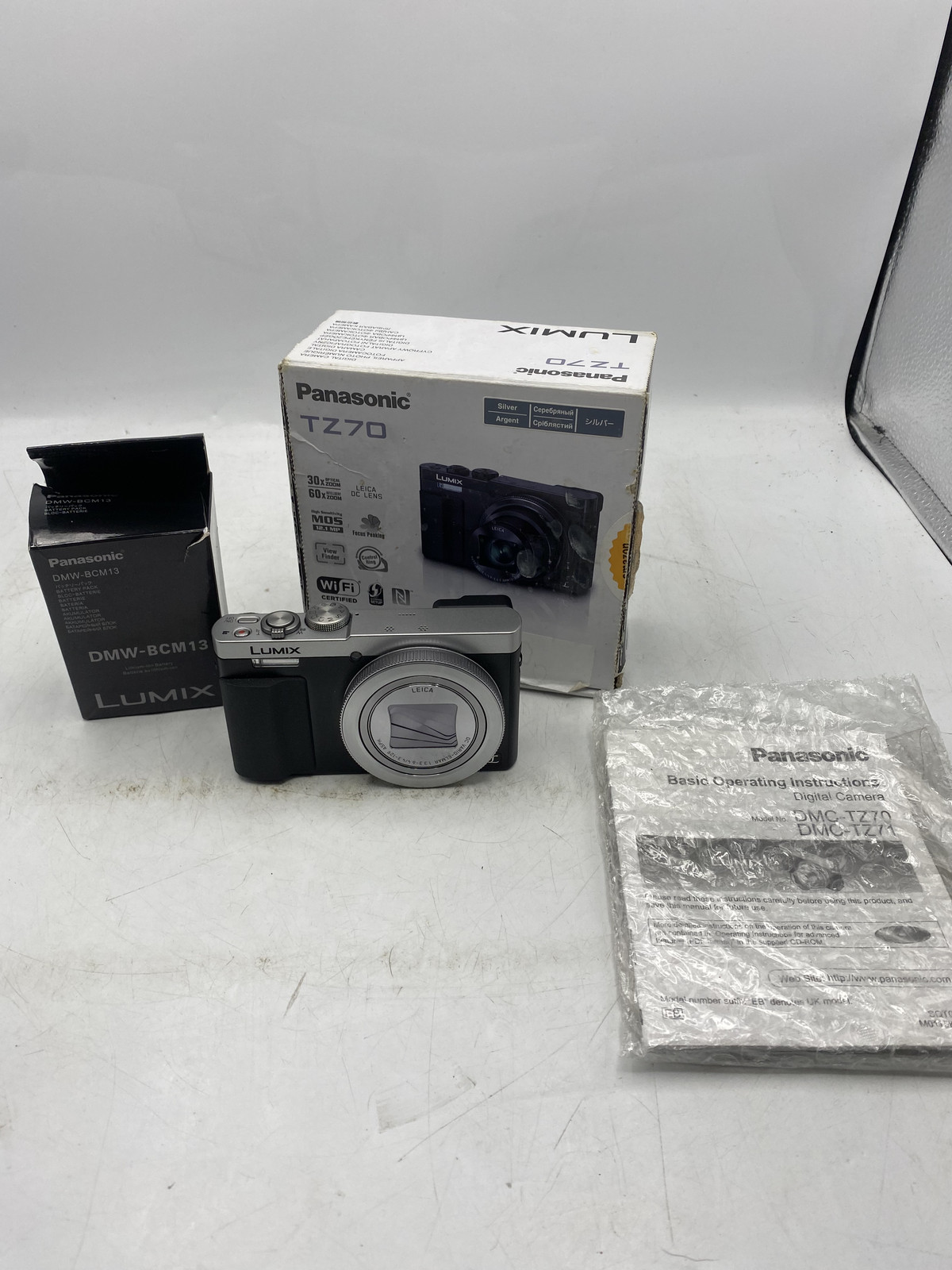PANASONIC LUMIX TZ70 12.1MP COMPACT DIGITAL CAMERA {FAST SHIPPING}