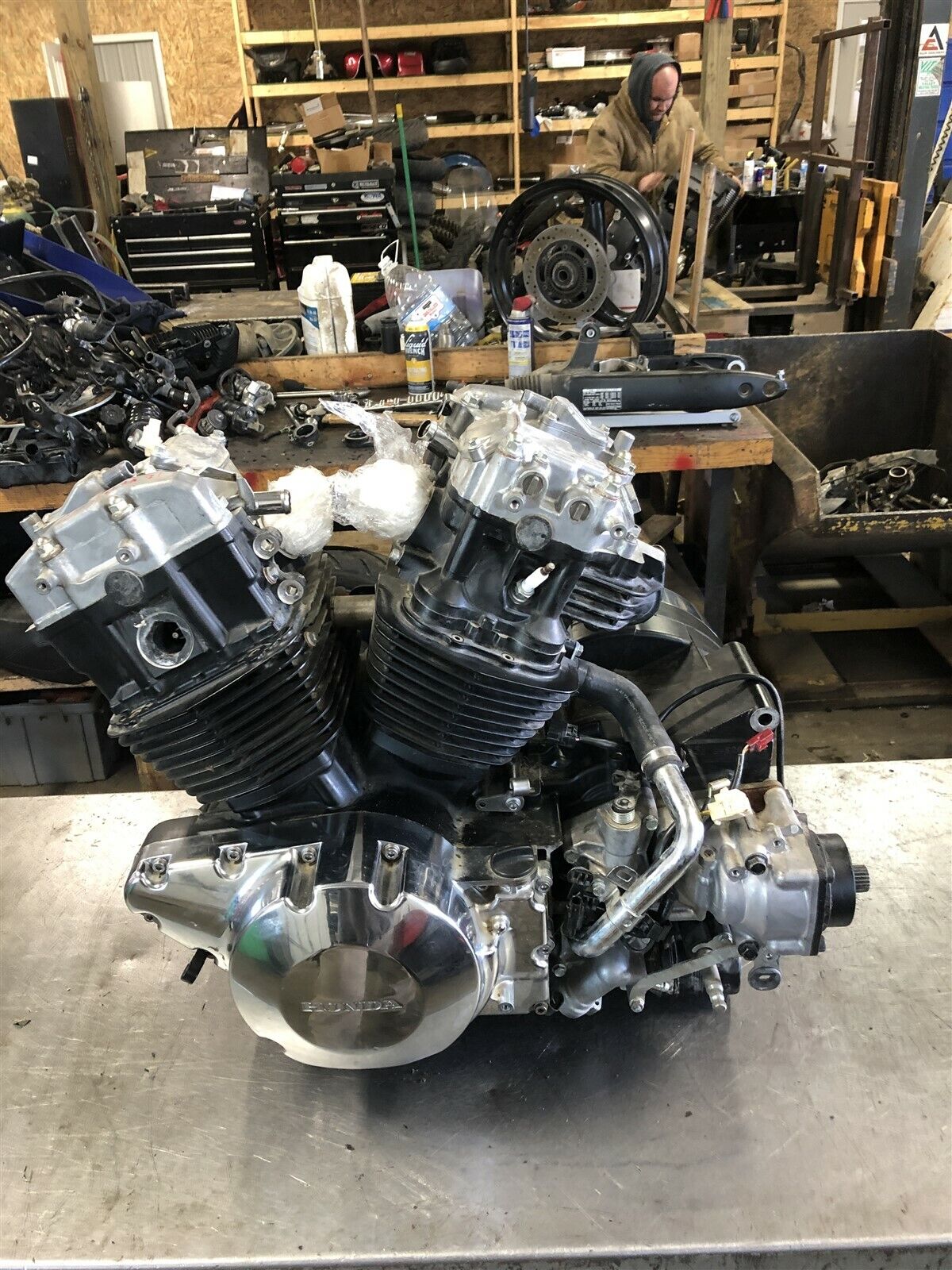 12 Honda VT 1300 VT1300 CX Fury engine motor | eBay