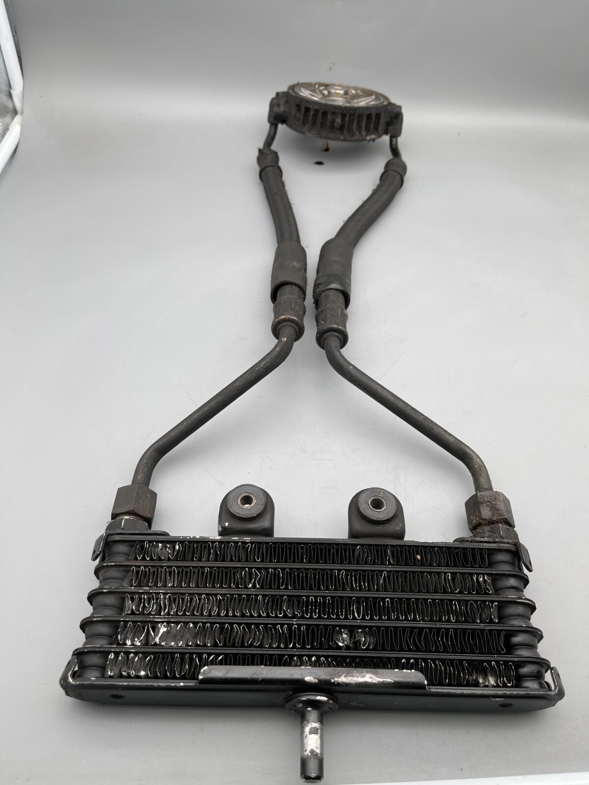 Yamaha XJ 600 Ölkühler mit Leitung Oil cooler with pipe Yamaha XJ 600 Ölkühler mit Leitung Oil cooler with pipe