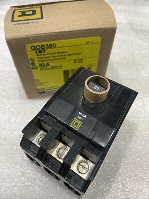 Circuit Breakers - 3 Pole 80 Amp