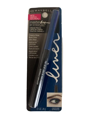 Maybelline Master Drama Cream Pencil Eyeliner # 420, Sapphire Strength