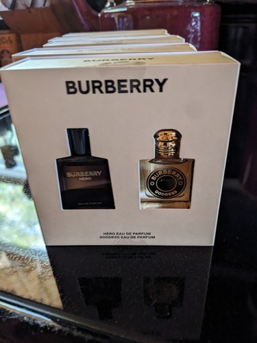 New Hero & Burberry Goddess 2 Piece Mini Holiday Set For The