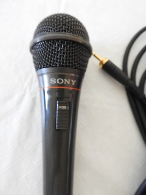 Vintage Sony F-VX 30 Dynamic Microphone Original Box