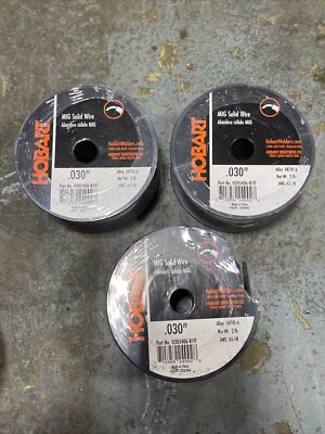 Hobart Solid Wire-Er 70S-6 .030'' 2Lb Spool 3 Pack