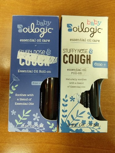 Ogic Stuffy Nose & Cough Essential Oil Roll-on Damaged Boxes R2p1
