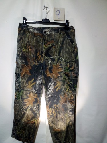 Jerzees Vintage Soft Shell Mossy Oak  Break Up Camouflage Hunting Pants Men's...