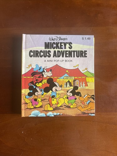 Walt Disney's Mickeys Circus Adventure Mini Pop Up Book