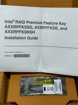 Intel AXXRPFKSSD RAID SSD Cache with Fast Path I/O