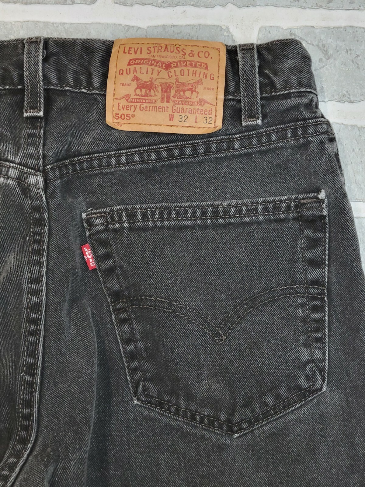 Levis 505 deals red tab jeans