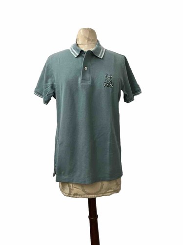 Psycho Bunny Men Blue Green Polo Short Sleeve Shirt SZ 4 | eBay