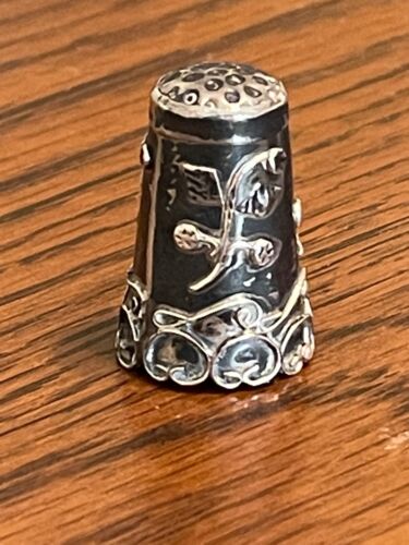 Vintage Sterling Silver Mexico Thimble