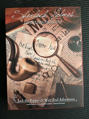 Sherlock Holmes Consulting Detective Jack the Ripper West End Adventures Game