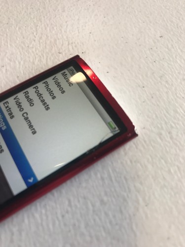 Apple iPod nano 5th Generation (PRODUCT) RED Red (8 GB) READ #6011