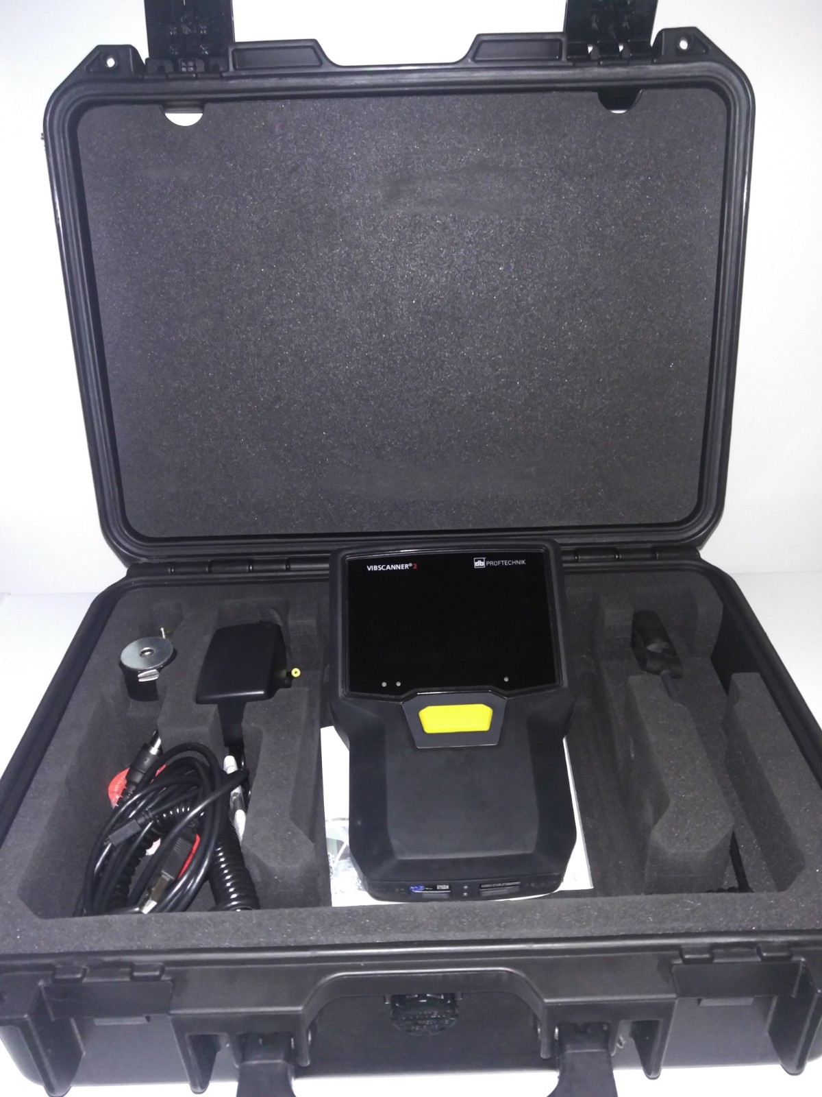 New Pruftechnik Vibscanner 2 Triaxial Vibration Analyzer