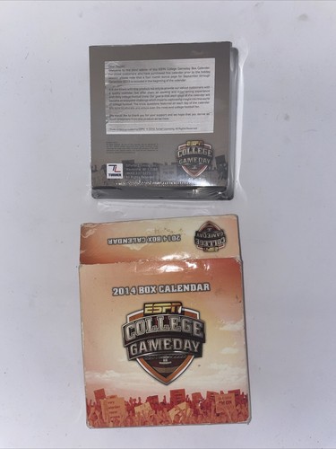 人気商品・限定商品ばかりの「超得 半額福袋」が販売開始 Calendar Box 2014 Gameday College ESPN Sealed eBay | 輸入版カレンダー