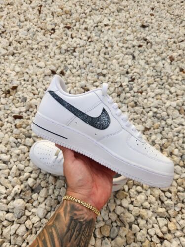 Pre-owned Nike ?  Air Force 1 Miami Heat 22 Custom / Girls Gs Women Men Af1 All Size ? In Black