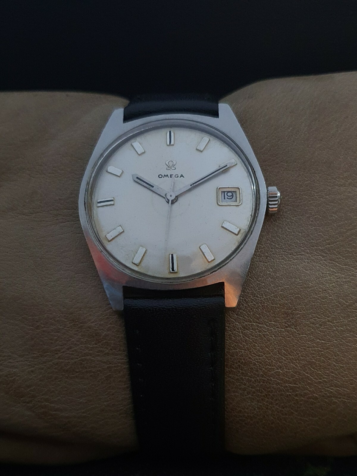 OMEGA GENEVE cal.613 SS VINTAGE 60's RARE 17J SWISS WATCH OMEGA GENEVE cal.613 SS VINTAGE 60's RARE 17J SWISS WATCH