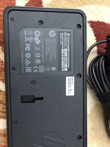 HP Slimline Docking Station with Power Cord