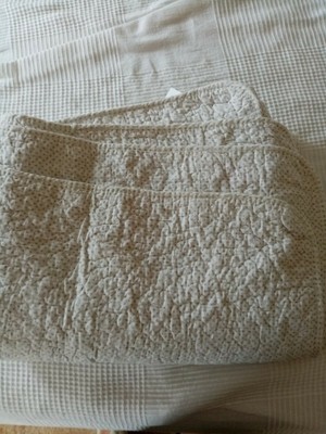 Ib Laursen Quilt weiß mit Punkten Tagesdecke