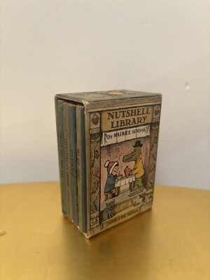 Vintage Maurice Sendak Nutshell Library 1st Edition Hardcover Harper & Row 1962