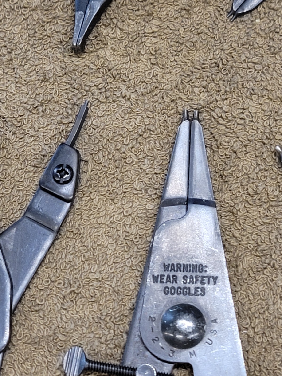 12 Milbar Imperial External Internal Combination Retaining Snap Ring Pliers 47R