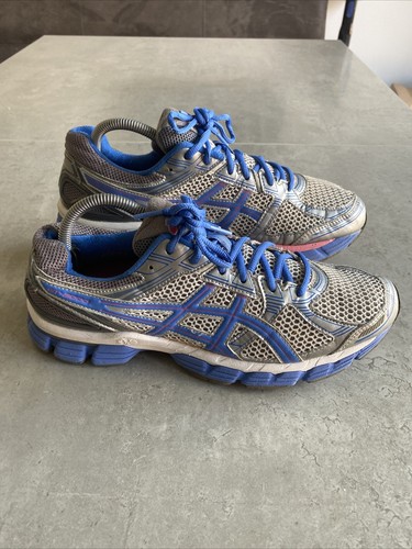 Scarpe da corsa Asics GT 3000 donna UK 9 blu argento scarpe da