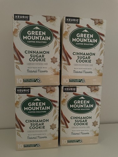 Cinnamon Sugar Cookie Green Mountain 40 K-Cup Coffee Pods Keurig | BB 07/2025