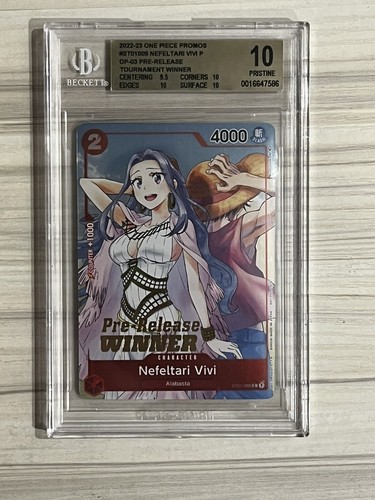 ワンピース カードゲーム NEFELTARI VIVI CHAMPION SHIP2024 psa10 PSA