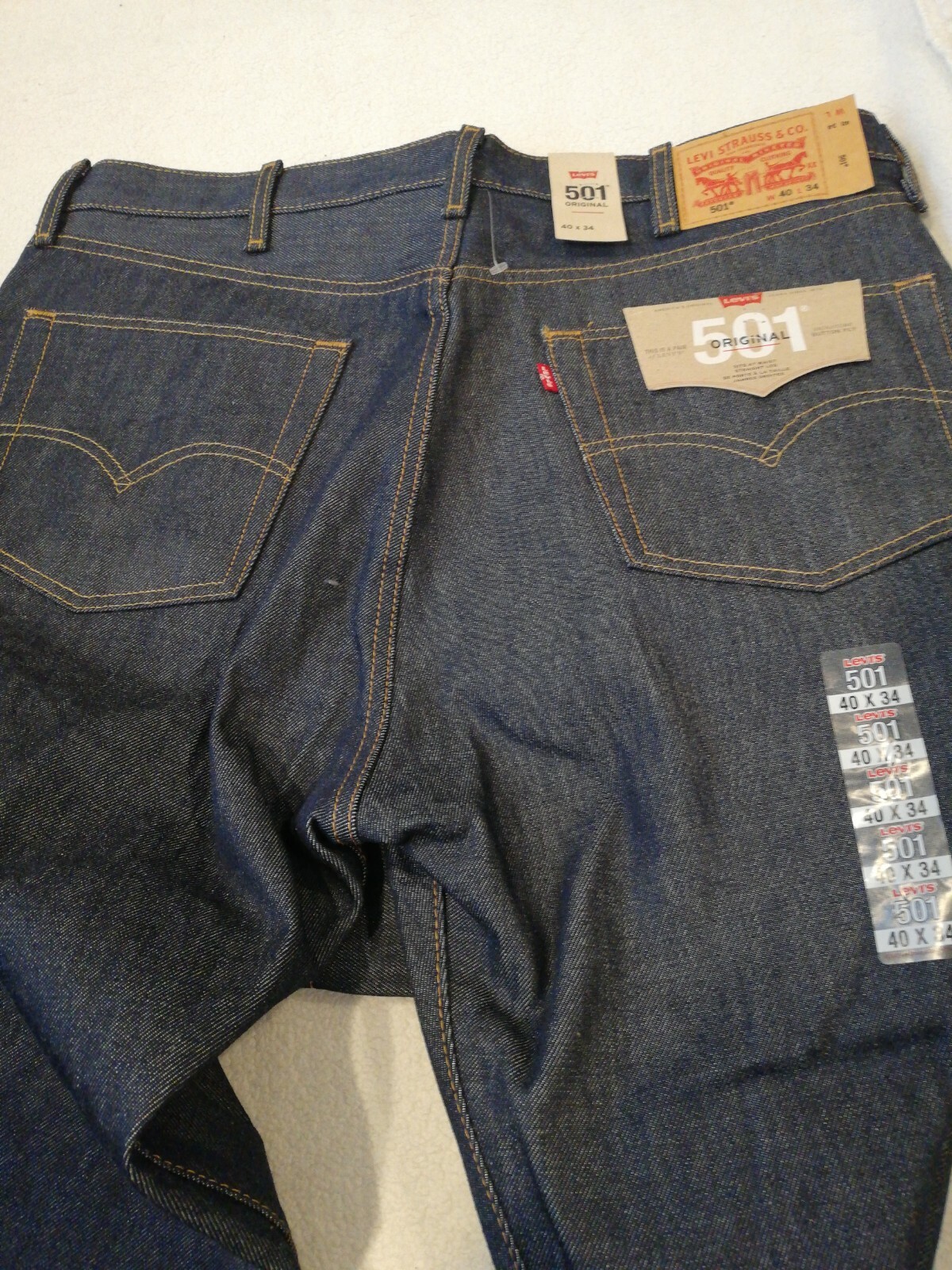 levis 501 40 x 34