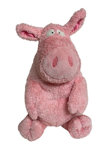 Boynton Pig Stuffed Animal Plush Pink 14inch Kohls Cares Fuzzy Comic Character