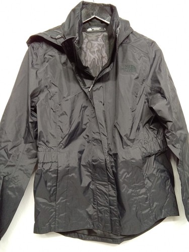 North Face Fleece Women Sz M black Rain Coat Windbreaker