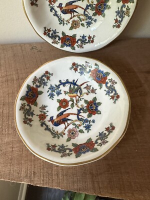 Atlas Globe China Company Birds Of Paradise Fruit Bowls Set Of Two