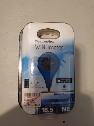 WEATHERFLOW Wind Meter For Smart Phone Head Phone Jack WFANO-01 (New)