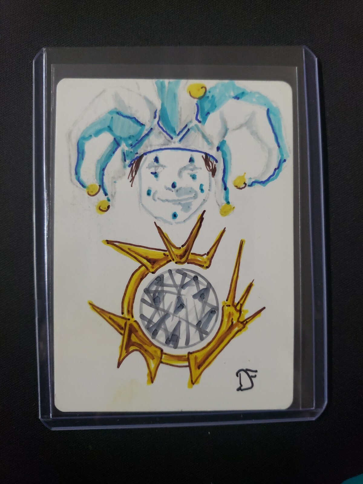 Mox Jet - Dan Frazier - Signed by the Artist - Sketched