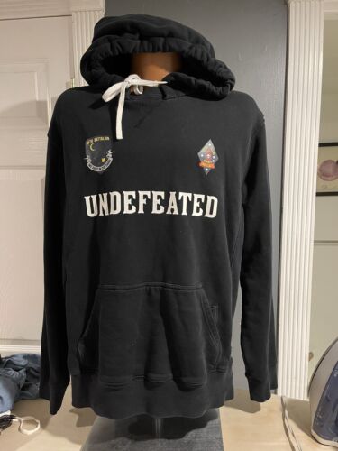 Undefeated black clearance hoodie
