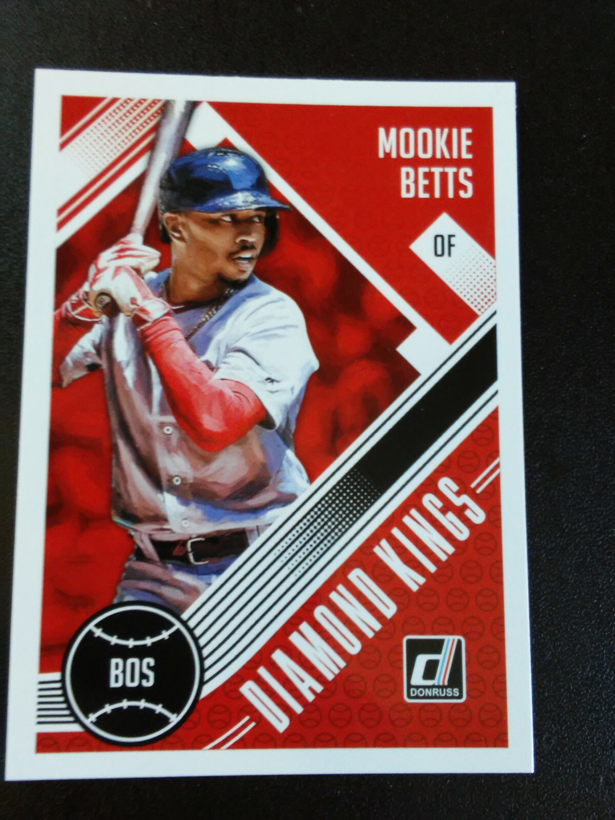 メジャーリーグ　モンチッチ　ドジャース Mookie Betts-2018 Panini Donruss Baseball-Diamond King--no