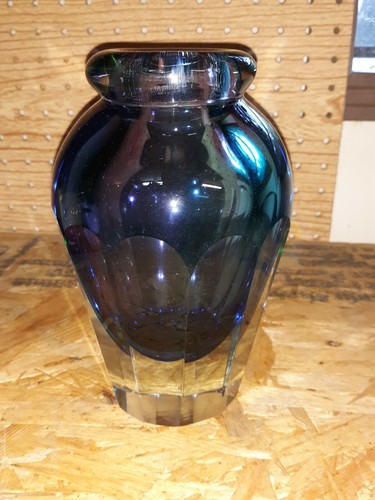 Modern Mid Century Art Glass Vase Possibly Italian