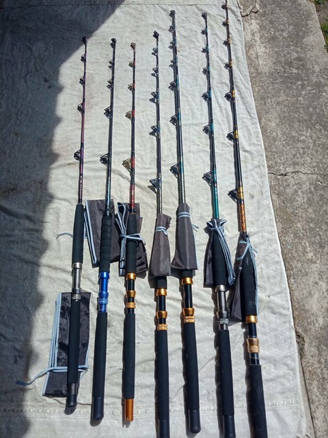 gone fishing game rods