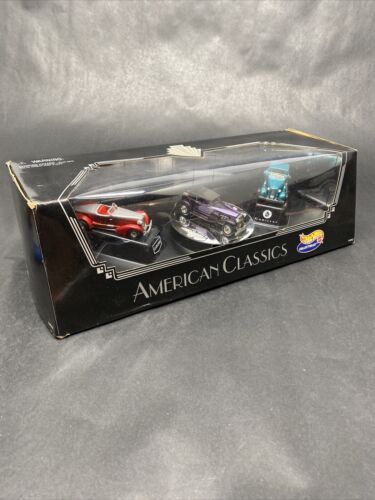 Hot Wheels American Classics 3 Vehicle Car Set Collectibles