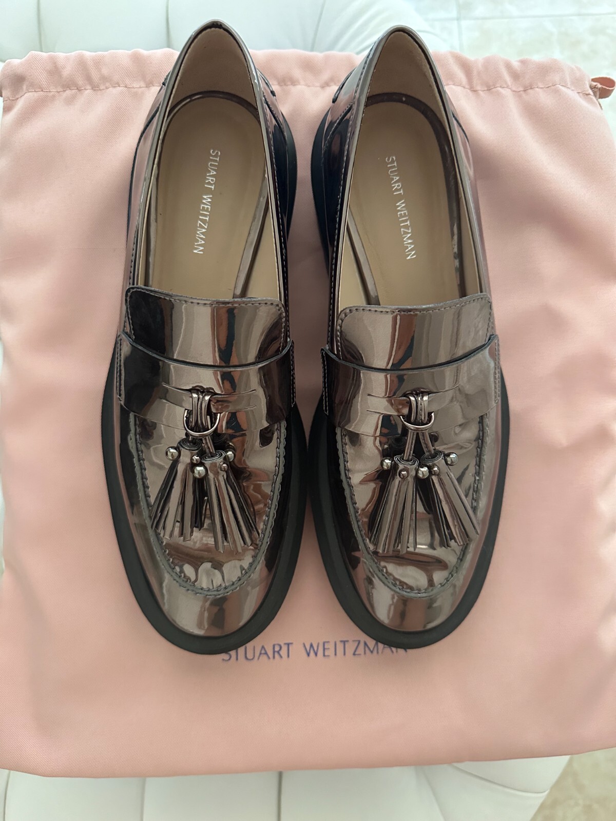 Stuart Weitzman ワニ革ローファー US7/EU37.5 Stuart Weitzman ワニ革ローファー US7/EU37.5