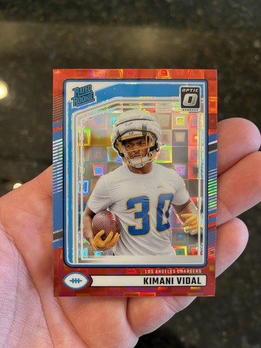KIMANI VIDAL 2024 Donruss Optic Preview Rated Rookie RED