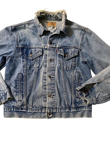 Vintage Levi's Denim Type III Trucker Jacket Unisex Sz Small