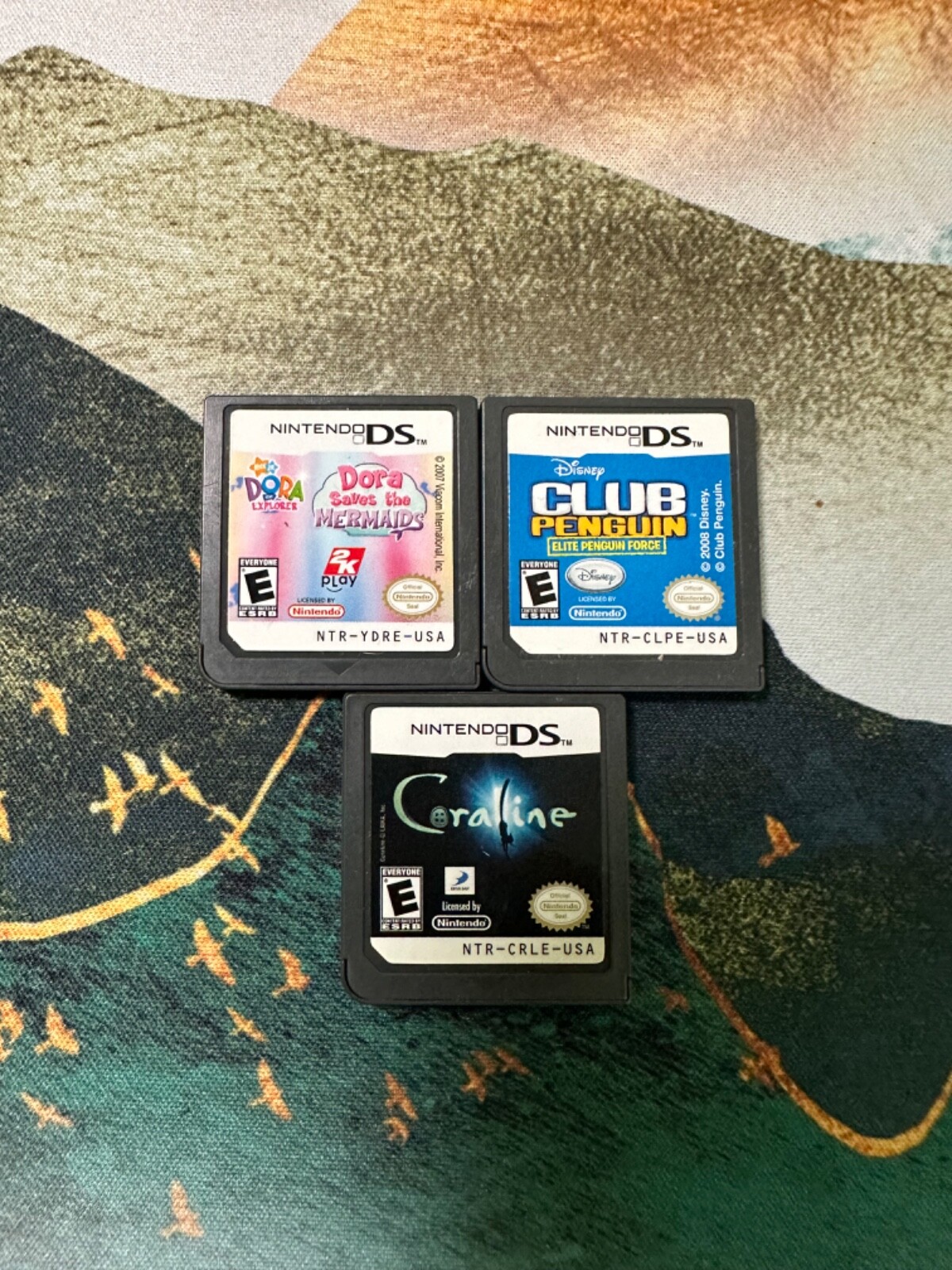 Nintendo Ds Games Lot Cart Only