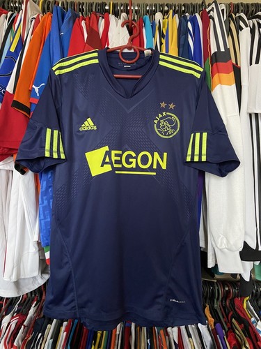 AJAX 2010 2011 AWAY FOOTBALL SHIRT SOCCER JERSEY ADIDAS