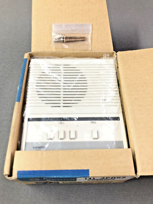 AIPHONE LE-AN3 Substation Intercom, Call 3 Masters Max. w/ Privacy, Desk or Wall