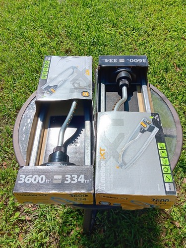 (Qty 2) Melnor XT 70360M Premium Metal Oscillating Sprinkler 3600 sq ft