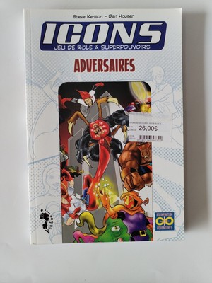 Icons Jeu De Rôle A Superpouvoirs Neuf John Doe Livre Jeu