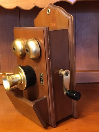 Vintage Wall Telephone reproduction.