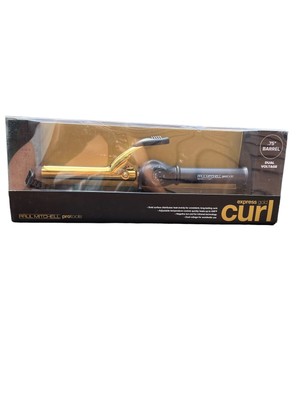 Paul Mitchell Pro Tools Express Gold Curling Iron .75  Barrel Dual Voltage NEW