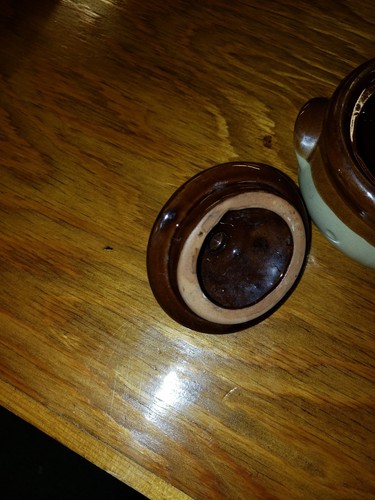 vintage brown and tan porcelian bowl taiwan